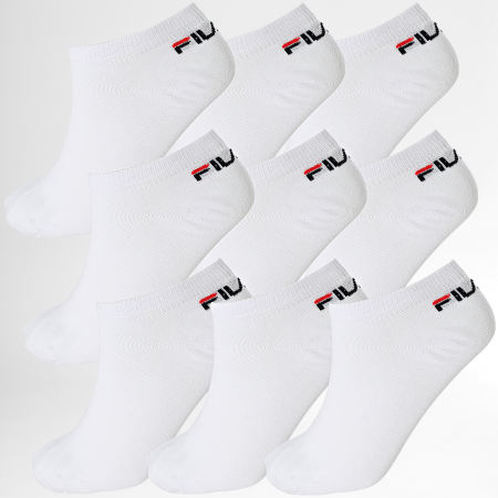 Fila - 9 paia di calzini bianchi di base