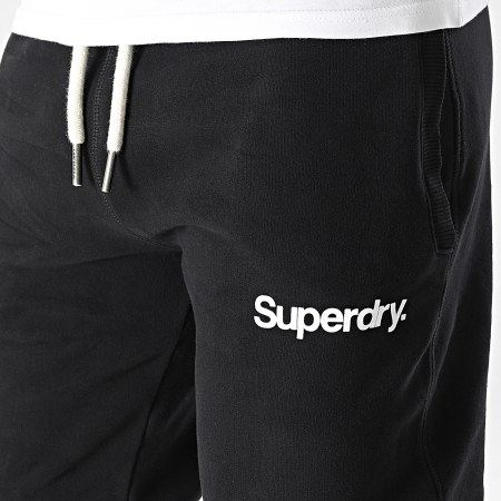 Superdry - Pantalon Jogging Vintage Classic Noir