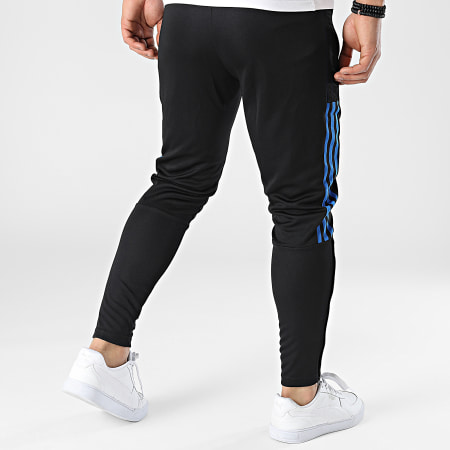 Adidas Performance - Pantalon Jogging A Bandes Manchester United FC HG6040 Noir