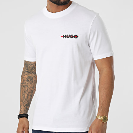 HUGO - Maglietta Drando 50471554 Bianco