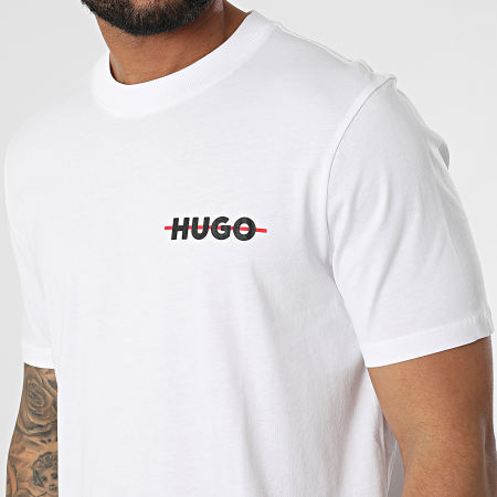 HUGO - Tee Shirt Drando 50471554 Blanc