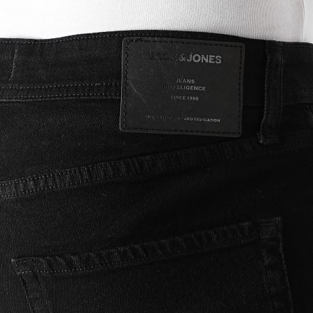 Jack And Jones - Pantalones cortos de mezclilla Rick Original 12182954 Negro