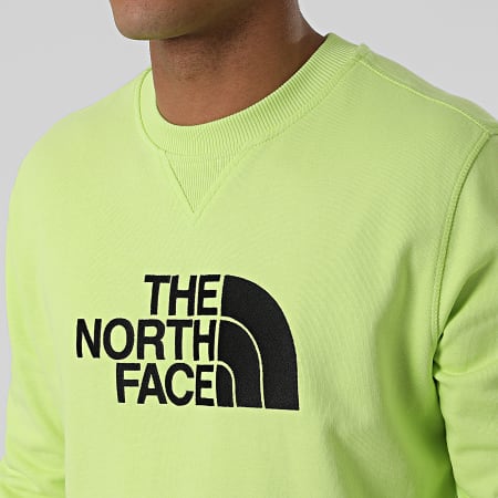 The North Face - Felpa girocollo A4T1E Verde chiaro