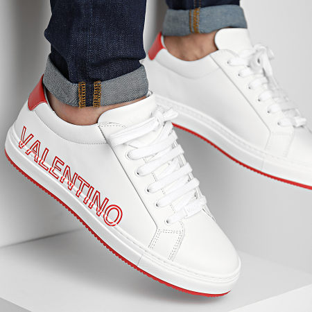 Valentino By Mario Valentino - Zapatillas 92190736 Blanco Rojo