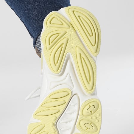 Adidas Originals - Zapatillas de Mujer Ozweego GW5623 Off White Calvi Naranja Ácido