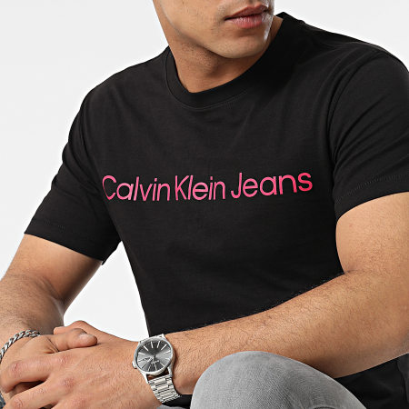 Calvin Klein Jeans - Tee Shirt Institutional Logo 2344 Noir