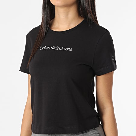 Calvin Klein Jeans - Tee Shirt Femme 9003 Noir