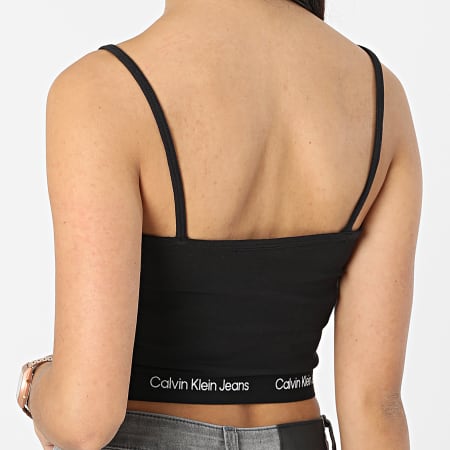 Calvin Klein - Débardeur Femme Crop 9129 Noir