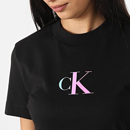 Calvin Klein - Camiseta Mujer 9682 Negra