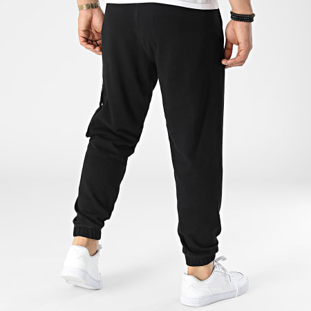 Calvin Klein - Pantaloni da jogging bicolore Monogram 0588 Nero