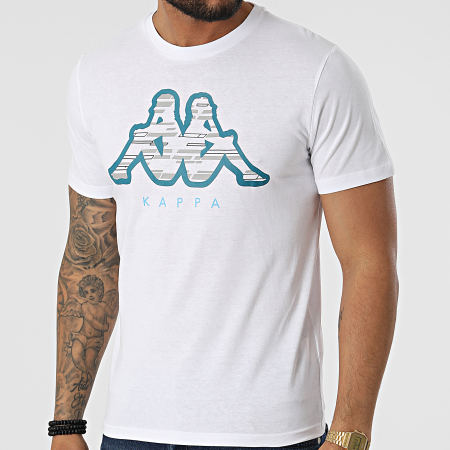 Kappa - Camiseta 36181IW Blanco