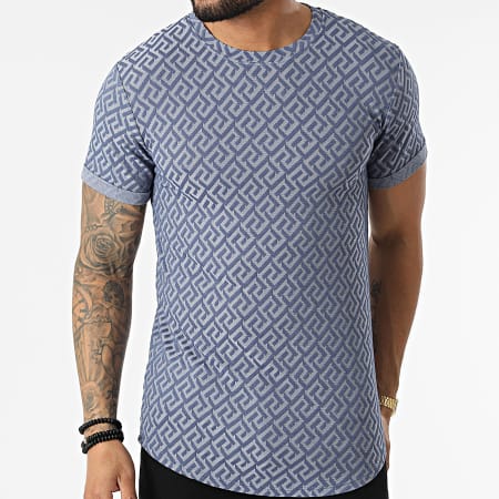 MTX - Tee Shirt Oversize 6485 Bleu