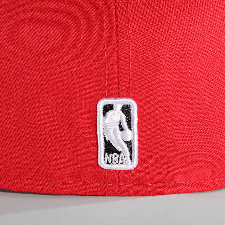 New Era - Casquette Fitted 59Fifty Basic Chicago Bulls Rouge