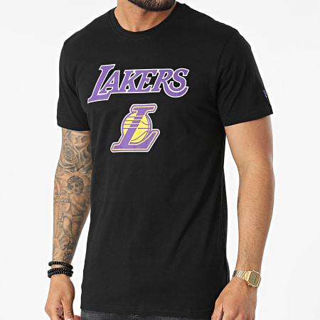 New Era - Maglietta Los Angeles Lakers 11530752 Nero