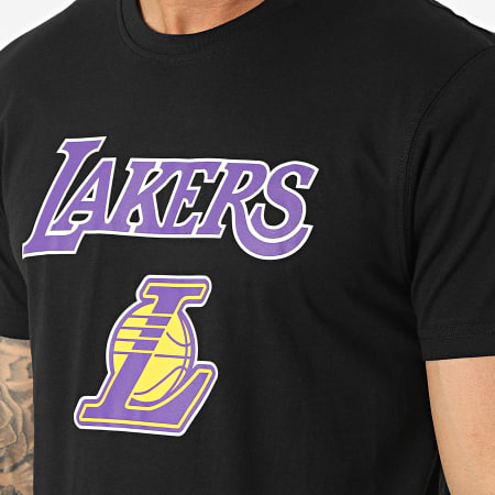 New Era - Maglietta Los Angeles Lakers 11530752 Nero