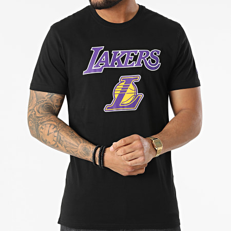 New Era - Camiseta Los Angeles Lakers 11530752 Negro