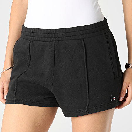 Tommy Jeans - Pantalón Corto Mujer Essential Jogging 2626 Negro