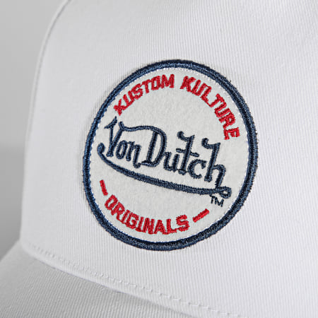 Von Dutch - Cappello con toppa bianca