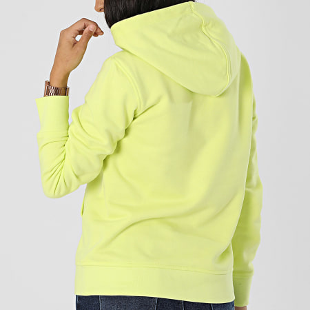 Calvin Klein - Felpa con cappuccio da donna 2W311 Verde fluorescente