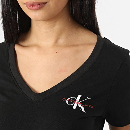 Calvin Klein - Tee Shirt Femme 7932 Noir