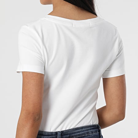 Calvin Klein - Camiseta Mujer 7932 Blanca