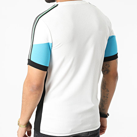 MTX - Camiseta Con Tiras C5823 Negro Blanco Azul