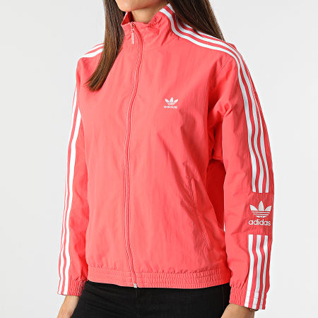 Adidas Originals - Giacca con zip rosa da donna HF7461