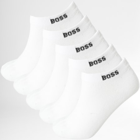 BOSS - Confezione da 5 paia di calzini 50478205 Bianco