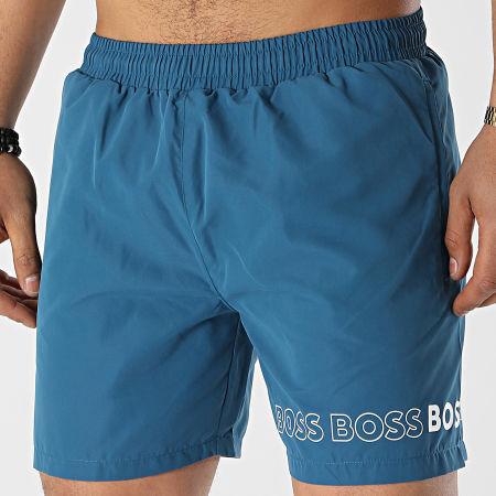 BOSS - Pantaloncini da bagno Dolphin 50469300 blu navy