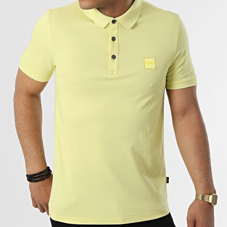 BOSS - Polo Manches Courtes 50472668 Jaune