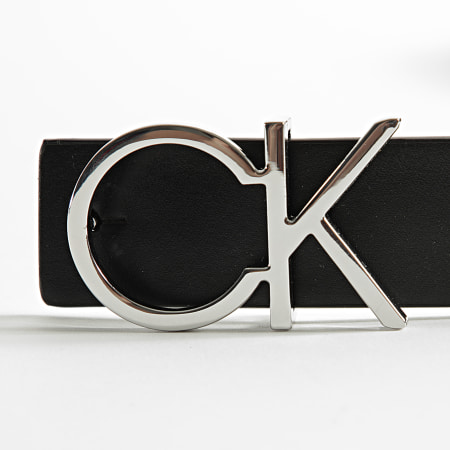 Calvin Klein - Ceinture Réversible Femme Re-Lock 9564 Noir Blanc