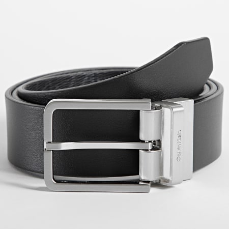Calvin Klein - Cintura reversibile Depth Mono 9200 nero
