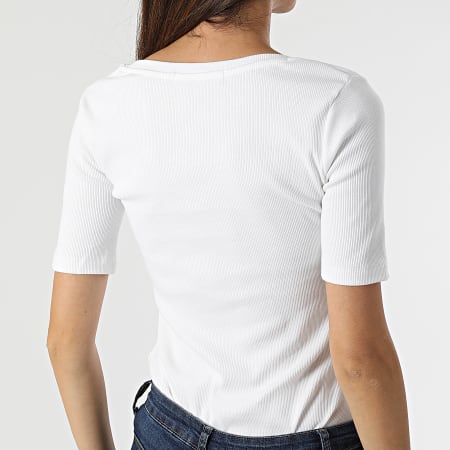 Calvin Klein Jeans - Tee Shirt Femme 9929 Blanc