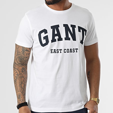 Gant - Camiseta MD 2003129 Blanco