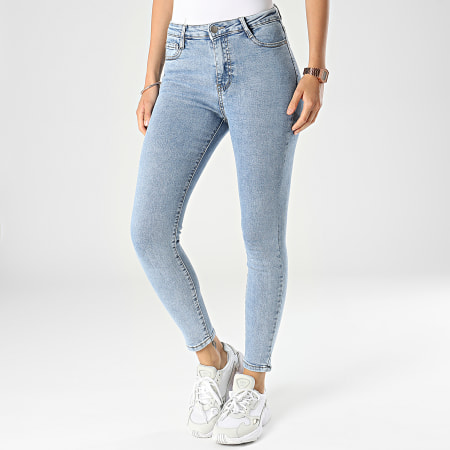 Girls Outfit - Jeans skinny da donna A309 lavaggio blu