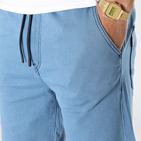 Tiffosi - Pantalones cortos jogger 10043521 azul claro