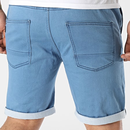 Tiffosi - Pantalones cortos jogger 10043521 azul claro