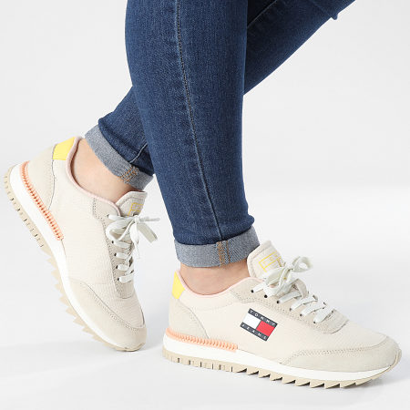 Tommy Jeans - Sneakers Retro Evolve 1737 Savannah Sand Donna