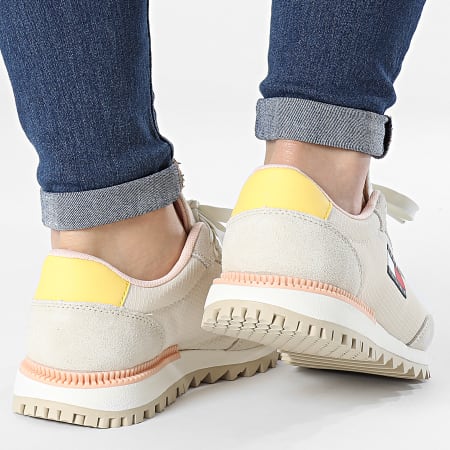 Tommy Jeans - Sneakers Retro Evolve 1737 Savannah Sand Donna