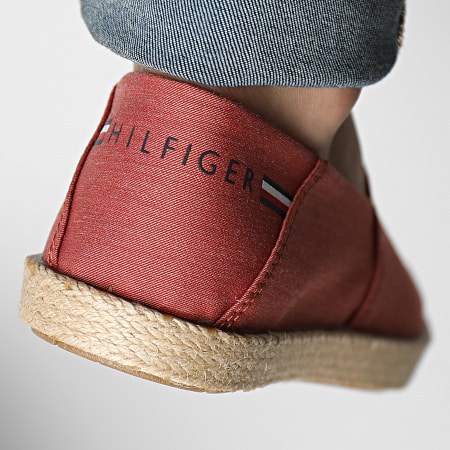 Tommy Hilfiger - Espadrilles Recycled Chambray 3966 Cinnabar Red