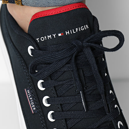 Tommy Hilfiger - Leggero Sport Lungo Pizzo 4010 Sneakers Blu Navy