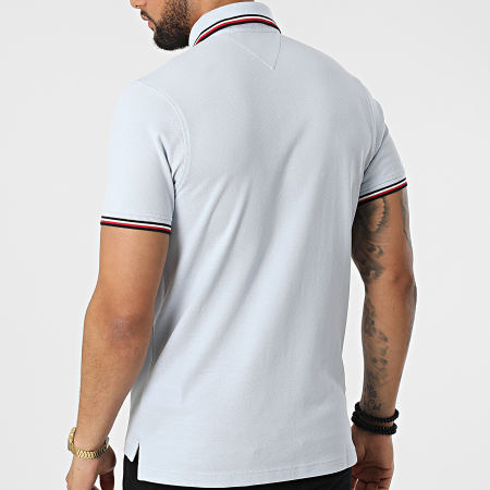 Tommy Hilfiger - Polo manica corta Tommy Tipped 6054 Azzurro