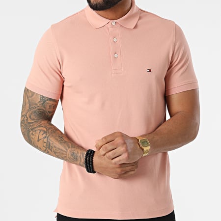 Tommy Hilfiger - Polo Manches Courtes 1985 Slim 7771 Rose