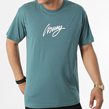 Wrung - Camiseta con letrero verde