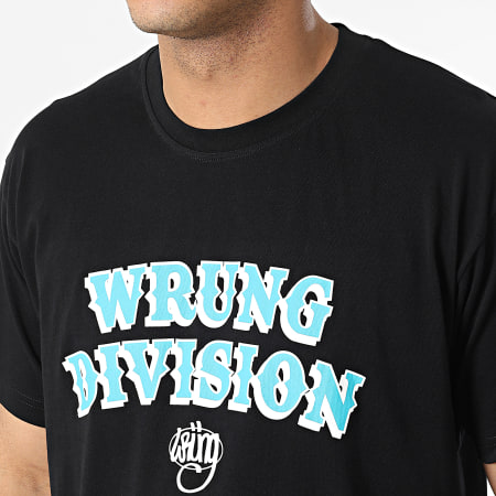 Wrung - Camiseta universitaria negra