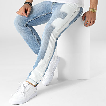 2Y Premium - Jeans slim B6789 Blu Denim