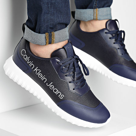 Calvin Klein - Sneakers sportive EVA Runner 0338 blu navy