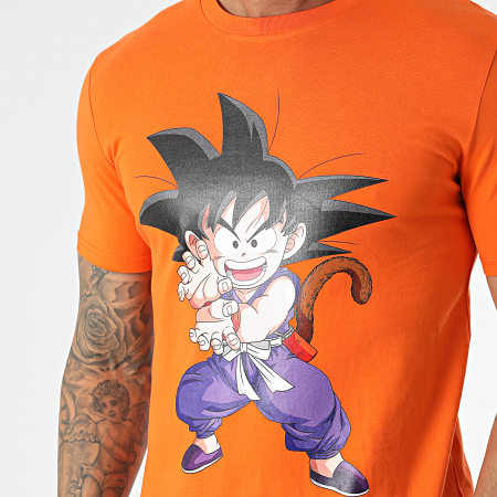 Dragon Ball Z - Maglietta Goku Kameha Arancione