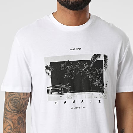 Only And Sons - Tee Shirt Sivey Blanc