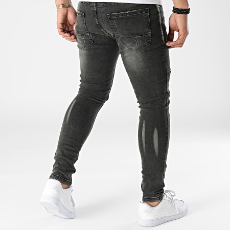 Black Industry - 141 Jeans skinny neri
